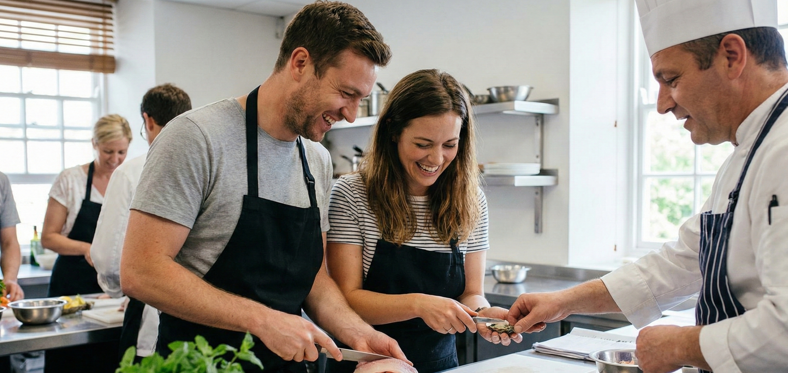 Couples Cooking