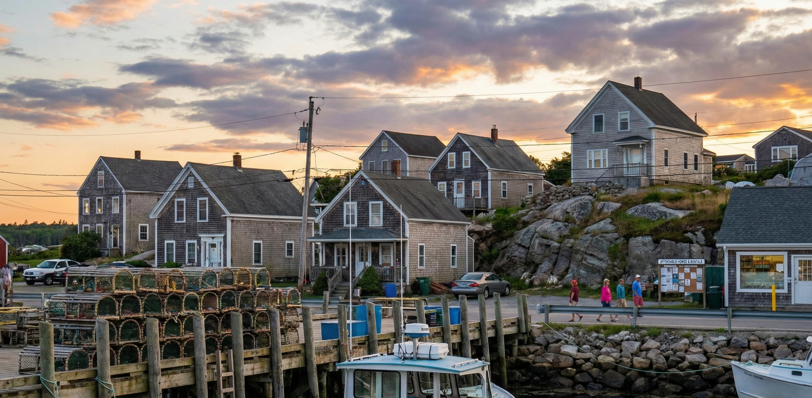 Maine Lobster Fishing Towns