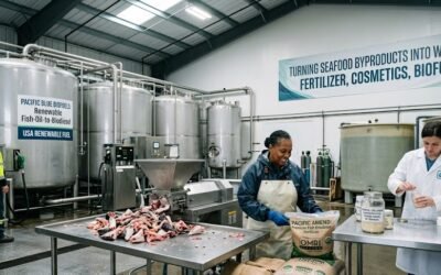Seafood Waste Economy: Turning Fish Byproducts Into Fertilizer, Cosmetics, and Biofuel