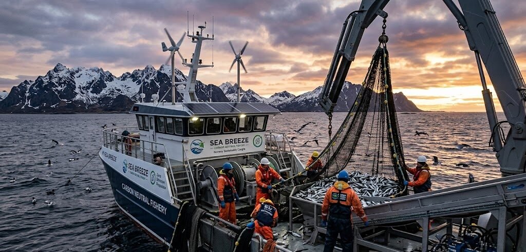 Carbon-Neutral Fisheries: Path to Net-Zero Emissions