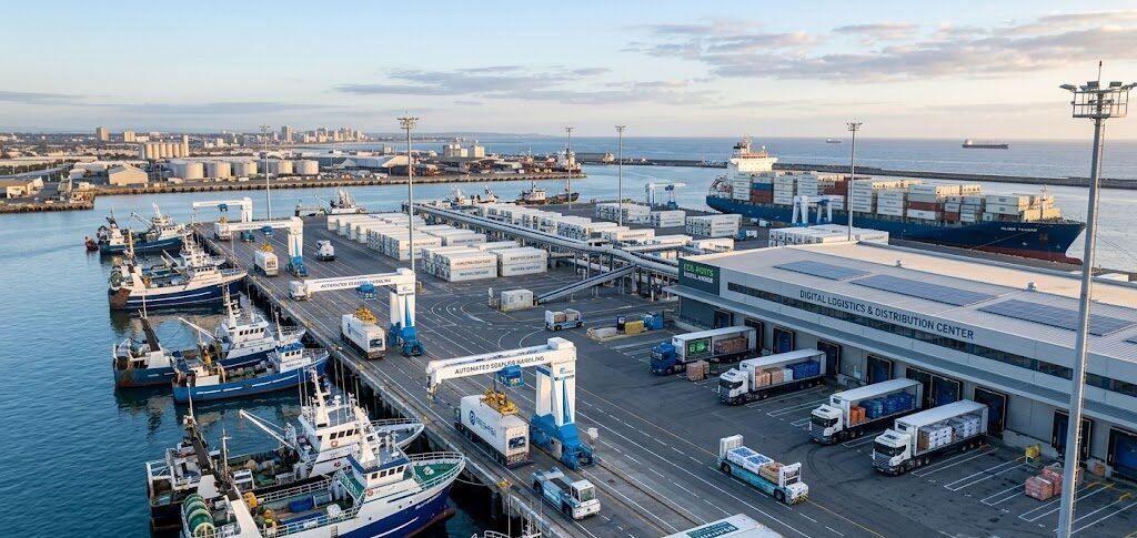 Smart Ports: Revolutionizing Seafood Logistics